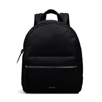 Radley London Halley Row Medium Ziptop Backpack in Black at Nordstrom