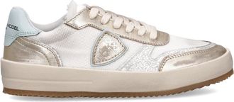 Philippe Model Nice Tennis Sneakers - Dames - Sneakers - Wit - 37 EU - Katoen - Schoenen