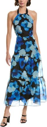 Milly Milly Hayden Watercolor Silk-Blend Organza Dress