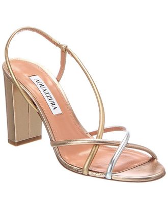 Aquazzura Horizon 85 Leather Sandal