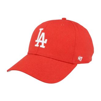 New Era New Era Unisex 9Forty LA Dodgers-baseballpet voor volwassenen (Rood/Wit)
