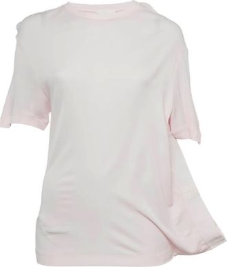 Givenchy T-shirt asimmetrica 4G - Rosa