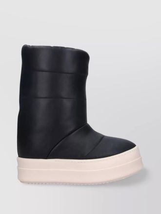 Rick Owens leather ankle boots