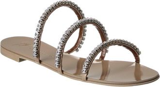 Giuseppe Zanotti Roll Leather Sandal