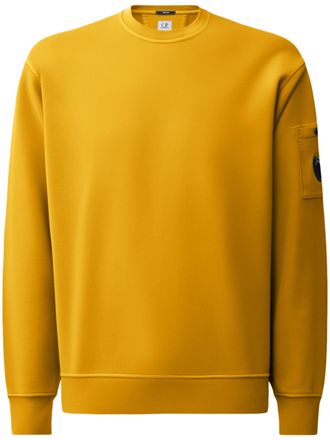 C.P. Company Brushed Diagonal Fleece Lens Sweatshirt