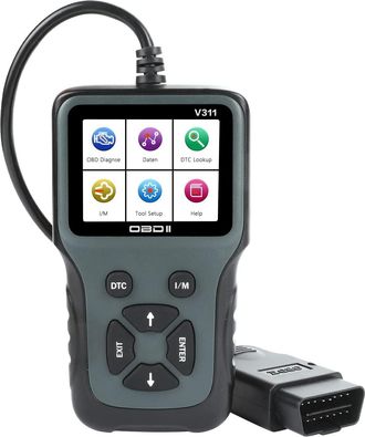 OEM Lector De C&oacute;digos Port&aacute;til De Diagn&oacute;stico Obd2 Herramientas De Diagn&oacute;stico Del Sistema Del Motor Obd Ii - Multiling&uuml;e - Franc&eacute;s Opcional - Universal D