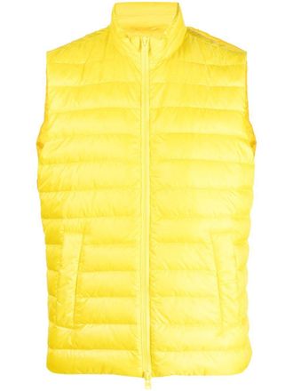 Herno Globe padded gilet - Yellow