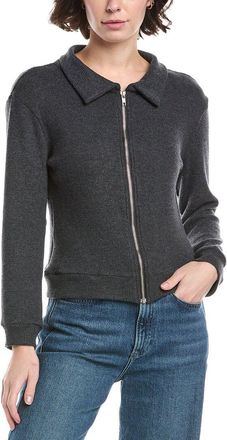 Red Haute Zip Sweater