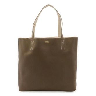 Herm&egrave;s Pre-owned Double Sens 36 Tote Bag Reversible - Pre-owned - Mujer - Marr&oacute;n - ONE SIZE