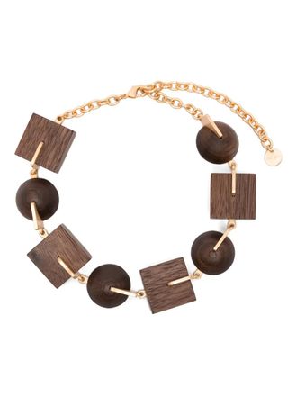 Cult Gaia Laguna necklace - Brown