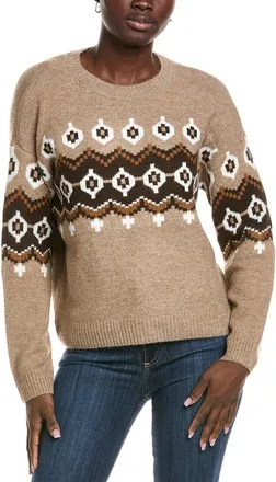 Vince Camuto Fairisle Raglan Sweater