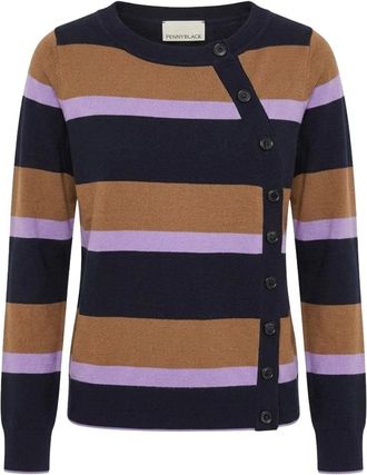 Pennyblack Truien & Vesten, Dames, Veelkleurig, XL, Katoen, Maglia Pbbbastia
