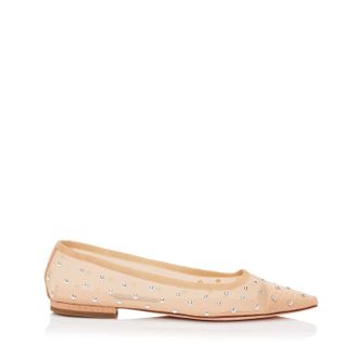 Jessica Rich Womens Alea Flat In Nude
