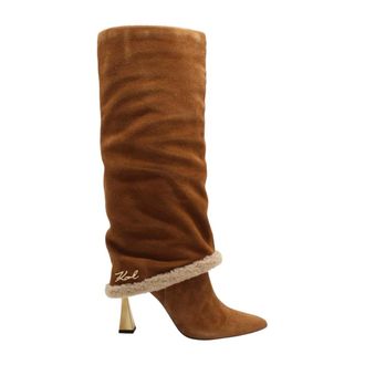 Karl Lagerfeld Dames, Schoenen, Bruin, Maat: 37 EU