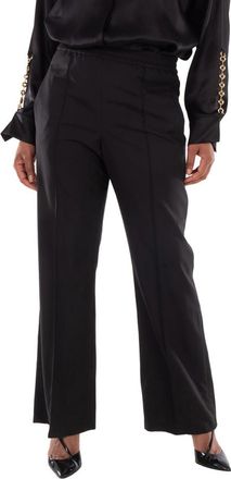 Loewe Mid Waist Straight-Leg Trousers, Size X-Small