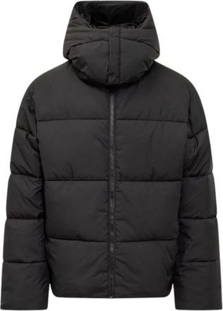 Garment Workshop Hooded Puffer Jacket - Heren - Winterjassen - Zwart - XL - Polyester - Jassen