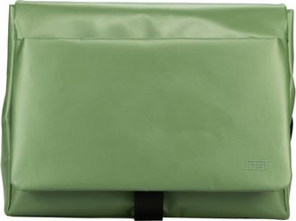 Jost Tolja Shoulder Bag with Laptop Compartment Olive Green Messenger Bag