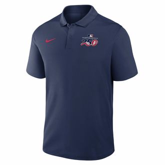 Nike USA 250 Nike Mens Dri-FIT MLB Polo in Blue | 035844BA8A-4N6