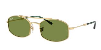 Ray-Ban RB3719 001/4E Mens Sunglasses Gold Size 54