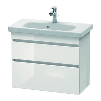 Duravit Duravit Waschtischunterbau Durastyle 730x350mm Eiche Natur / Wei&szlig; Matt