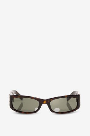 Saint Laurent Rechteckige Sonnenbrille aus Acetat