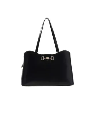Guess Polyurethane Tote Bag - Black