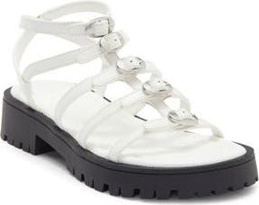 Marc Jacobs The Kiki Gladiator Sandal in Bright White at Nordstrom Rack, Size 10Us / 40Eu