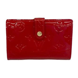 Louis Vuitton Pre-owned Vintage Portemonnee (bi-fold) - Dames - Pre-owned - Rood - Maat: ONE Size