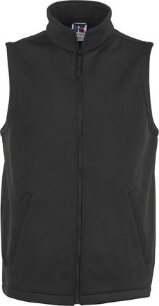 Russell Athletic Russell Heren Smart Softshell Gilet Jacket (Zwart)