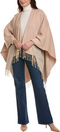 La Fiorentina Two-Tone Fringe Ruana