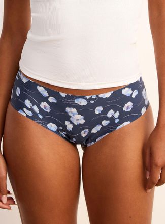 Miiyu Womens Stretch Laser-cut bikini panty Recycled nylon