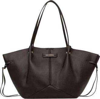 Karl Lagerfeld K/Pierced Medium Tote - Bags - Mujer - Marr&oacute;n - ONE SIZE