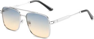 Generic Luxury Metal Sunglasses Men For Women Fashion Big Sun Glasses Male Classic Black Driving Travelling Shades,YLC 2026