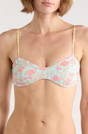 Billabong Folk Story Reversible Trilet Bikini Top at Nordstrom Rack, Size Small