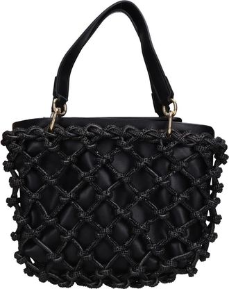 Themoir&egrave; Kobo Knots Bag - Dames - Handtassen - Zwart - ONE Size - Leer - Tassen