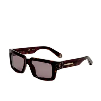 Philipp Plein Philipp Plein Mens 53 mm Brown Sunglasses