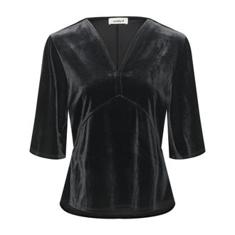 Soaked In Luxury Dames, Blouses & Shirts, Zwart, Maat: S