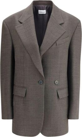 P.A.R.O.S.H. Elegante Liliuxy 24 Blazer Jas - Dames - Blazers - Grijs - M - Wol - Jassen