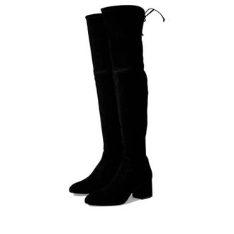 Stuart Weitzman Womens Stuart Weitzman Flareland Boots Black Round Toe Over-The-Knee HTAT238