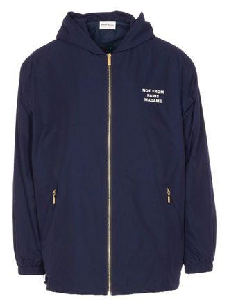 Dr&ocirc;le de Monsieur La Veste Capuche Slogan