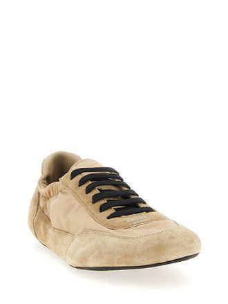 Prada Collapse Sneaker - Beige