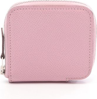 Herm&egrave;s Pink Epsom Leather Leather Coin Purse/Coin Case (Pre-Owned)