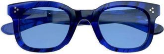 Kàdor square-frame sunglasses - Blue