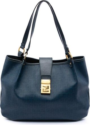 Fendi Pre-owned Fendi Zucchino Spalmati Chiusura Tote Ladies S0AKXKZO14T3KW9N