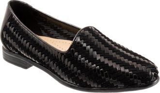 Trotters Liz III Flat in Black/Black Patent at Nordstrom, Size 10.5