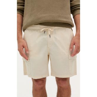 Scalpers Kendric Cargo Shorts in Cream at Nordstrom, Size 38 X 38 Eu