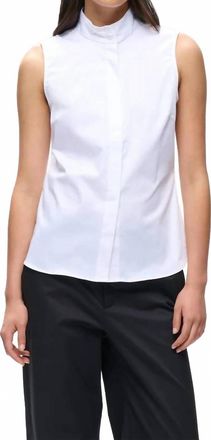 Inwear Belina Sleeveless Shirt In White
