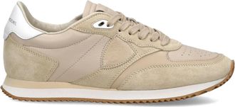 Philippe Model Blville Running - Dames - Sneakers - Beige - 41 EU - Katoen - Schoenen