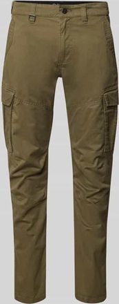 s.Oliver Red Label Regular Fit Cargohose aus Baumwoll-Mix in Dunkelgruen, Gr&ouml;&szlig;e XXL