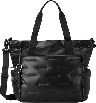 Hedgren Puffer Tote Bag Tote Handbags Black 1, Polyester